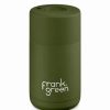 Drink Bottles * | Frank Green Reusable Cup Ceramic Khaki 295Ml