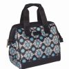 Lunch Boxes & Coolers * | Sachi Insulated Lunch Bag Medallion Small Black