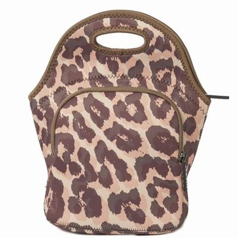 Lunch Boxes & Coolers * | Urban Originals Lunch Bag Leopard