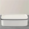 Lunch Boxes & Coolers * | Villeroy & Boch V&B Like To Stay & To Go Rectangular Lunch Box White Med