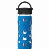 Drink Bottles * | Lifefactory Life Factory Classic Cap Drink Bottle Cobalt Blue 350Ml