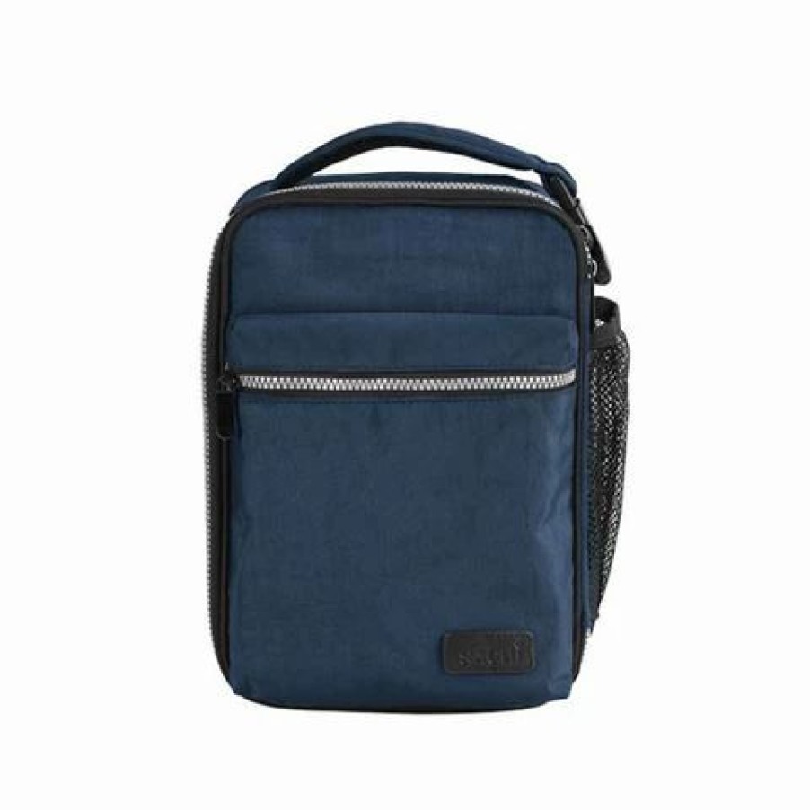 Lunch Boxes & Coolers * | Sachi Insulated Explorer Lunch Tote Navy