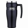 Drink Bottles * | Thermos Stainless Steel King Travel Mug Blue 470Ml