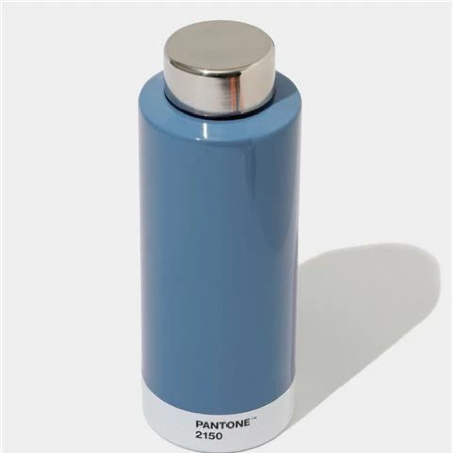 Drink Bottles * | Pantone Drinking Bottle Steel Blue 2150