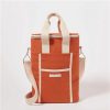 Lunch Boxes & Coolers * | Sunnylife Canvas Drinks Bag Terracotta