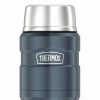 Lunch Boxes & Coolers * | Thermos Stainless Steel Vacuum Food Jar Slate 470Ml