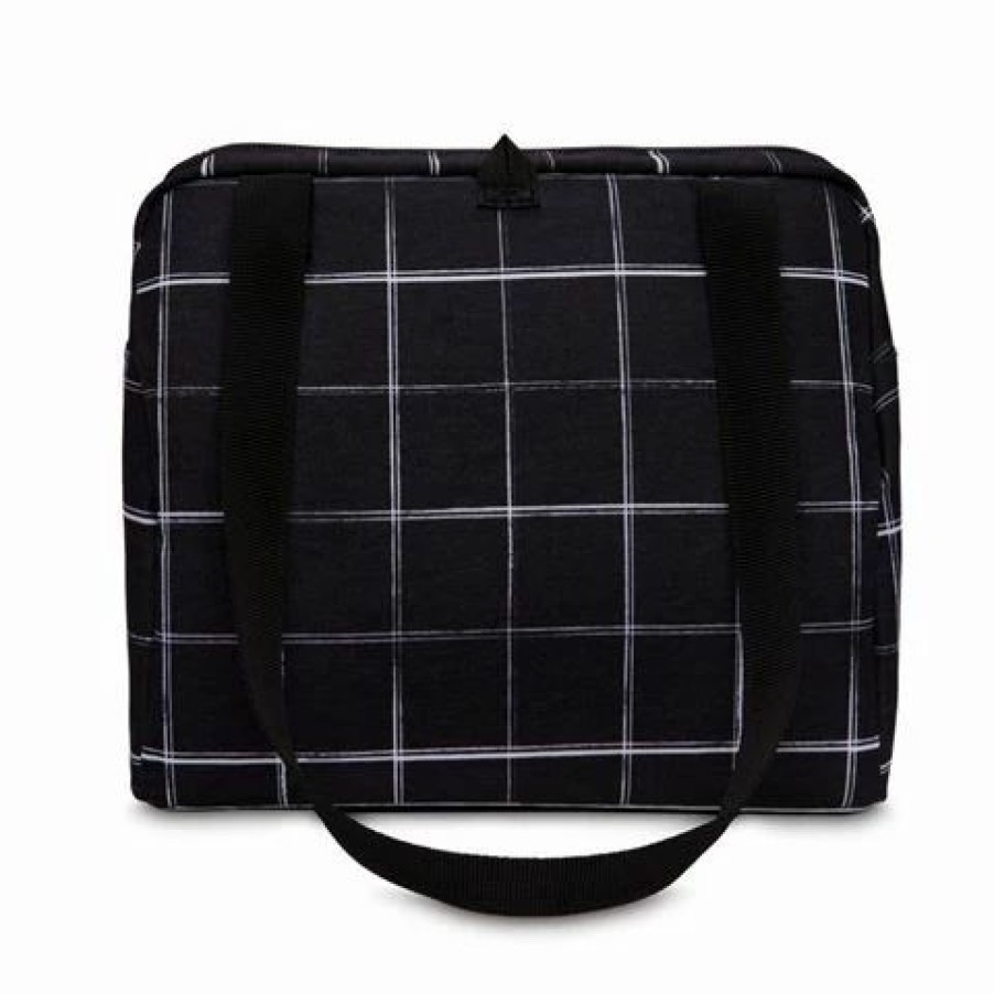 Lunch Boxes & Coolers * | Packit Freezable Hampton Lunch Bag Grid