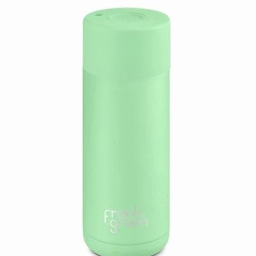 Drink Bottles * | Frank Green Reusable Cup Ceramic Mint Gelato 475Ml