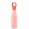 Drink Bottles * | Joseph Joseph Loop Vacuum Insulated Bottle Coral 500Ml