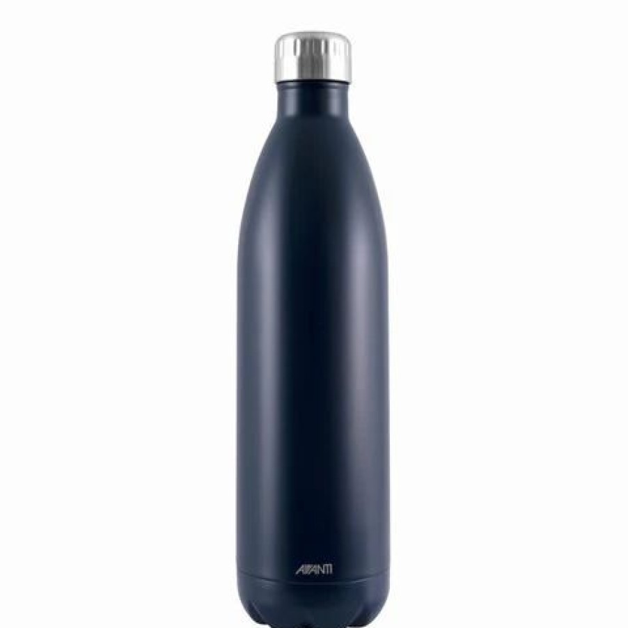 Drink Bottles * | Avanti Fluid Vacuum Bottle Navy 1L