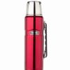 Drink Bottles * | Thermos Stainless Steel Vacuum Insulated Flask Red 1.2L