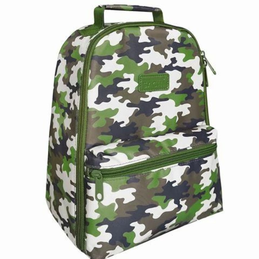 Lunch Boxes & Coolers * | Sachi Insulated Backpack Camo Green