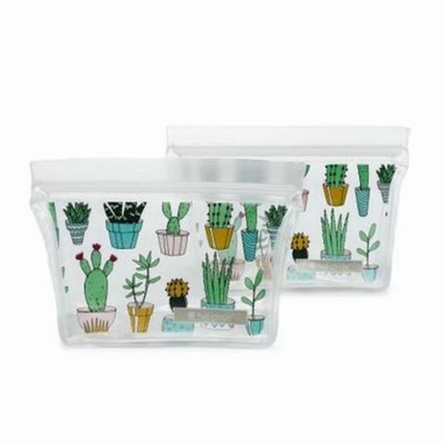 Lunch Boxes & Coolers * | Full Circle Reusable Food Storage Cactus Set 2Pce