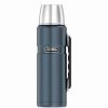 Drink Bottles * | Thermos Stainless Steel Vacuum Insulated Flask Slate 1.2L