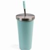 Drink Bottles * | Avanti Insulated Smoothie Tumbler Duck Egg Blue 500Ml