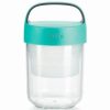 Drink Bottles * | Lekue Jar To Go Turquoise 400Ml