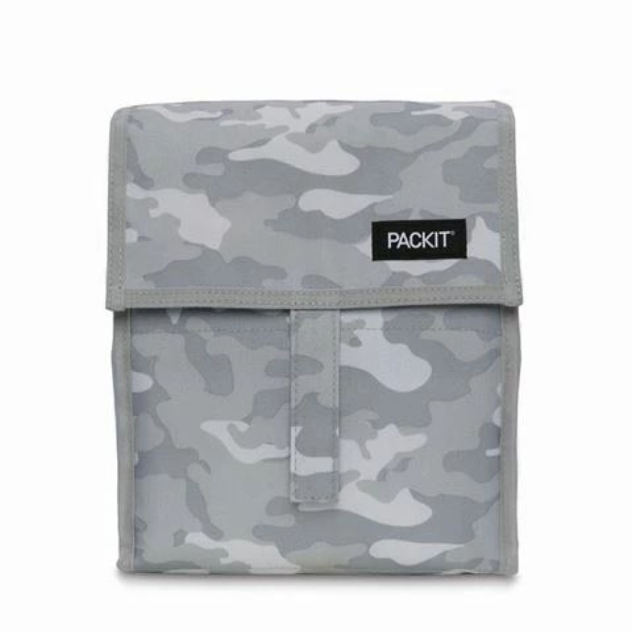 Lunch Boxes & Coolers * | Packit Freezable Lunch Bag Arctic Camo