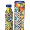 Drink Bottles * | Baci Milano Blue Chilly Bottle Sicily