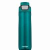 Drink Bottles * | Contigo Autoseal Water Bottle Jaded Grey 709Ml