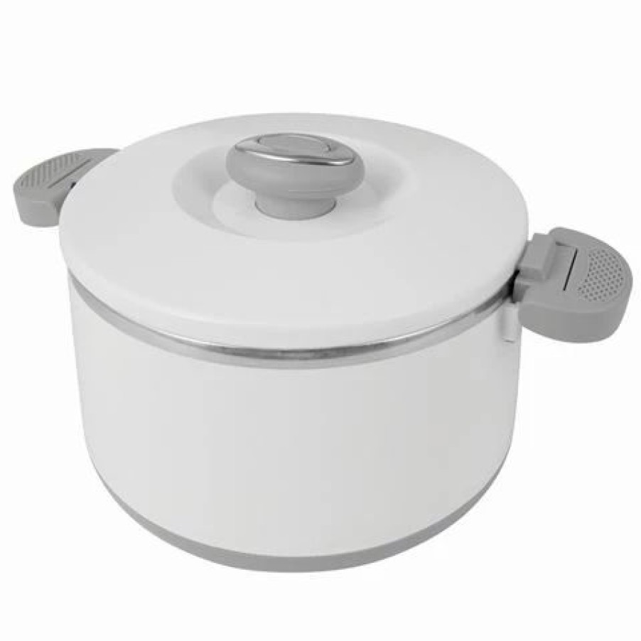 Lunch Boxes & Coolers * | Pyrolux Pyrotherm Hot Pot White 5L