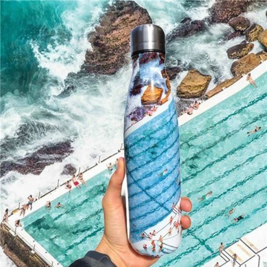 Drink Bottles * | Destination Label Icebergs Water Bottle 500Ml