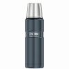 Drink Bottles * | Thermos Stainless Steel King Flask Slate 470Ml