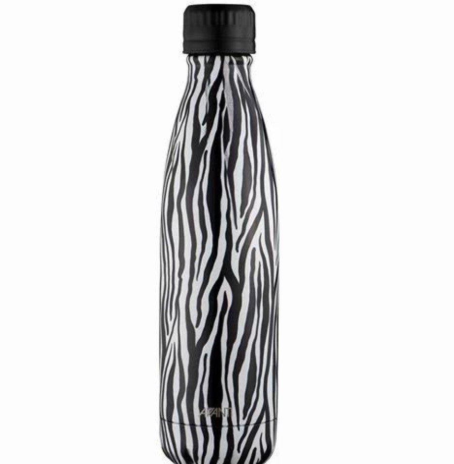 Drink Bottles * | Avanti Fluid Vacuum Bottle Zebra 500Ml