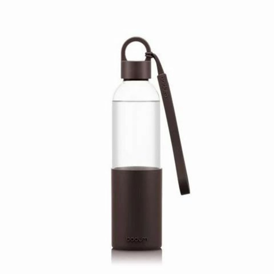 Drink Bottles * | Bodum Melior Water Bottle Dark Roast 500Ml