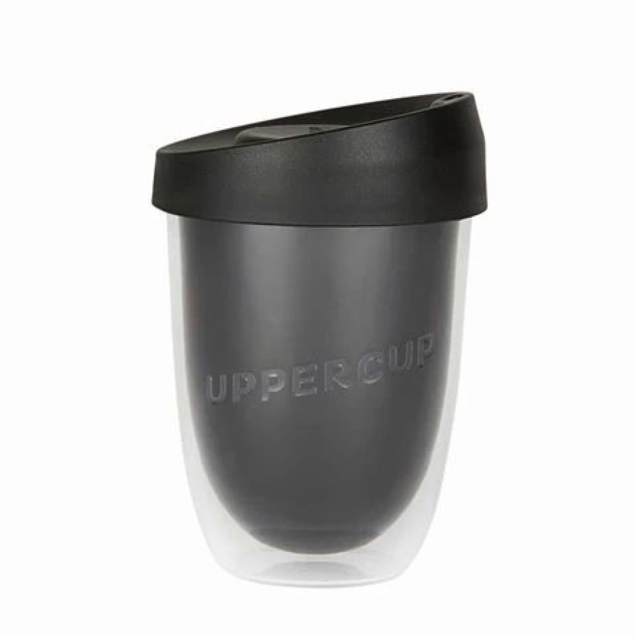 Drink Bottles * | 321 Uppercup Coffee Cup Small Solid Black