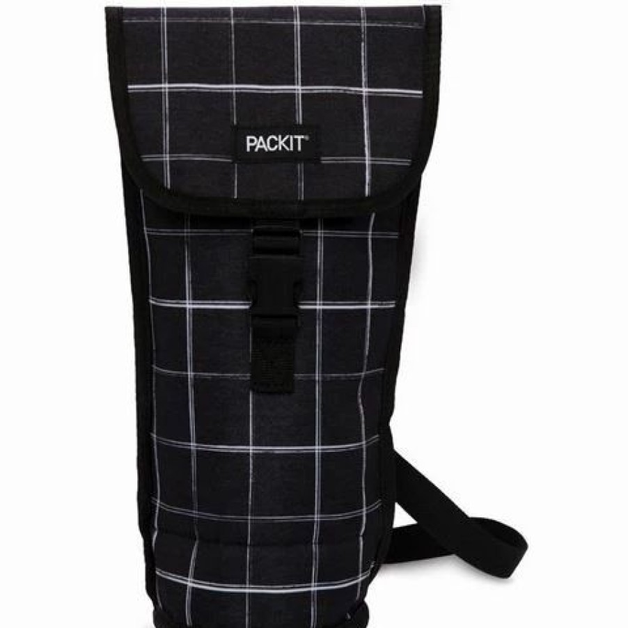 Lunch Boxes & Coolers * | Packit Freezable Wine Cooler Bag Grid