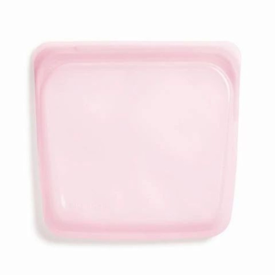 Lunch Boxes & Coolers * | Stasher Sandwich Bag 828Ml Pink