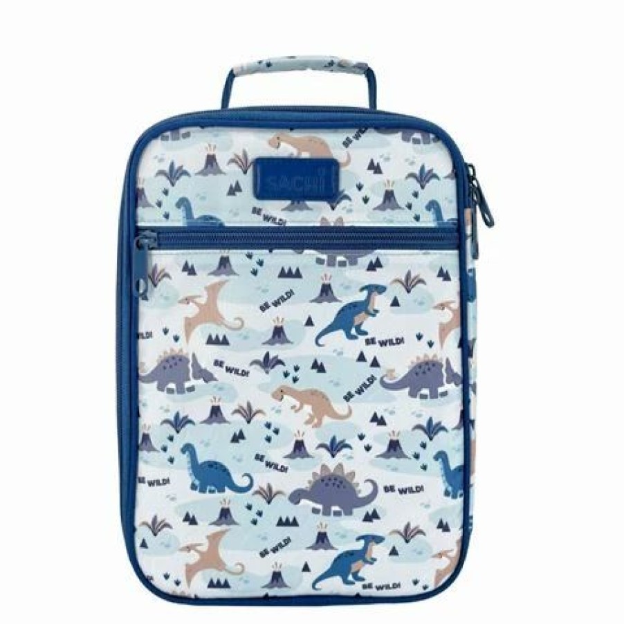 Lunch Boxes & Coolers * | Sachi Insulated Junior Lunch Tote Dinosaur Land