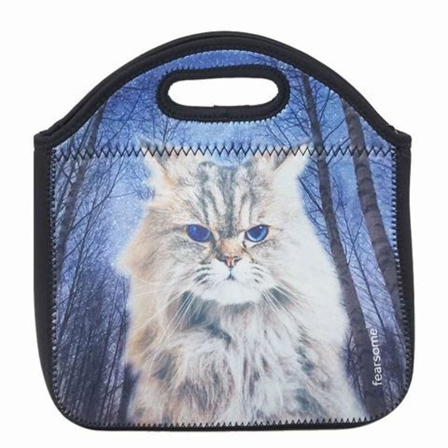 Lunch Boxes & Coolers * | Fearsome Into The Wild Lunch Bag Galaxy Cat