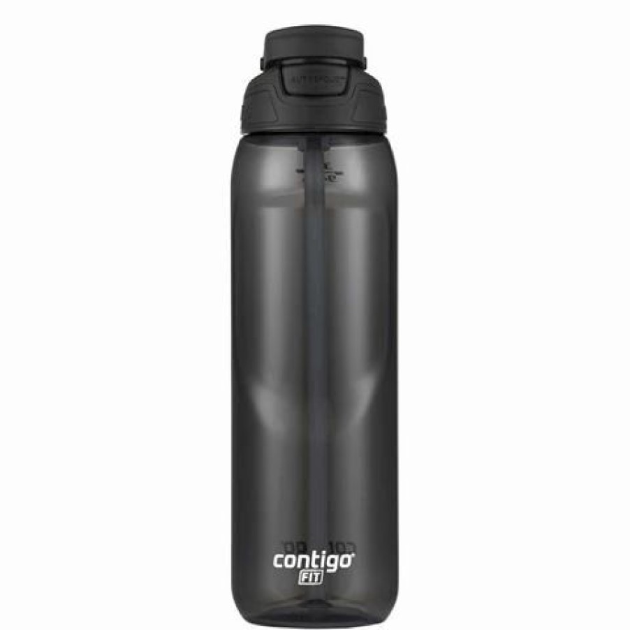 Drink Bottles * | Contigo Autospout Fit Sports Bottle 946Ml Licorice