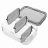 Lunch Boxes & Coolers * | Packit Mod Lunch Bento Box Grey 1.1L