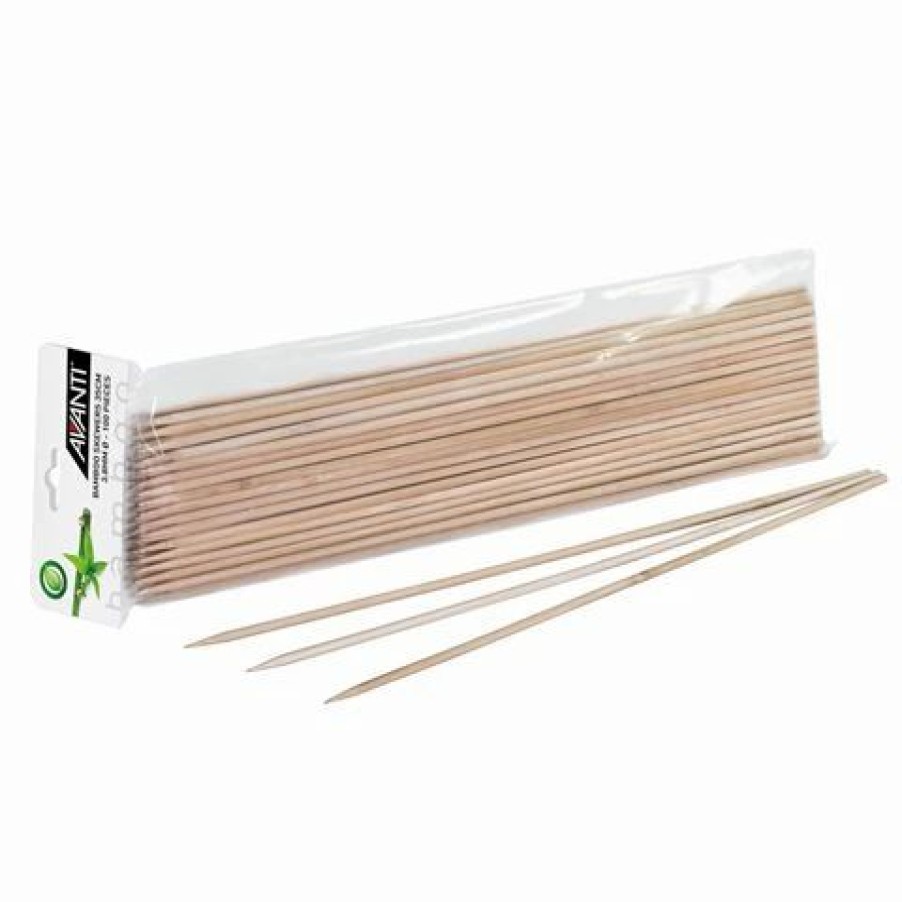 Barbecues, Tools & Accessories * | Avanti Bamboo Skewers 35Cm Set 100Pce