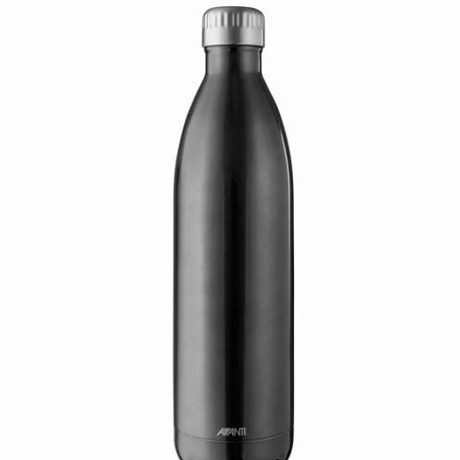 Drink Bottles * | Avanti Fluid Insulated Bottle Gunmetal 1L