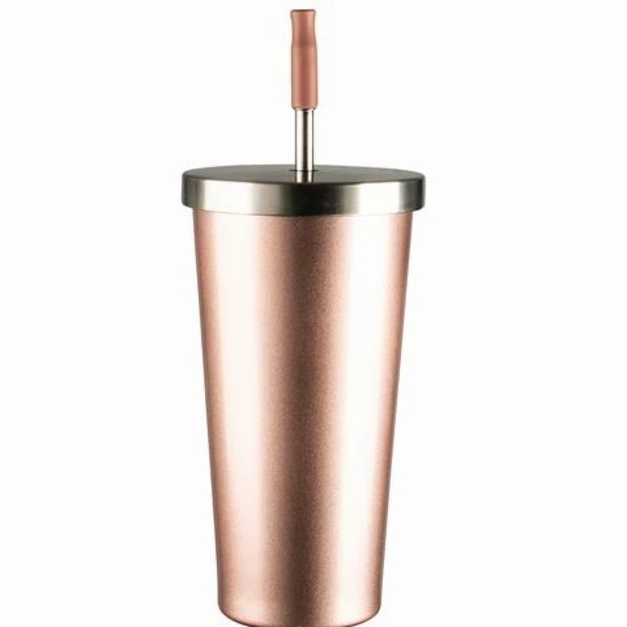 Drink Bottles * | Avanti Vacuum Insulated Smoothie Tumbler Rose Gold 500Ml