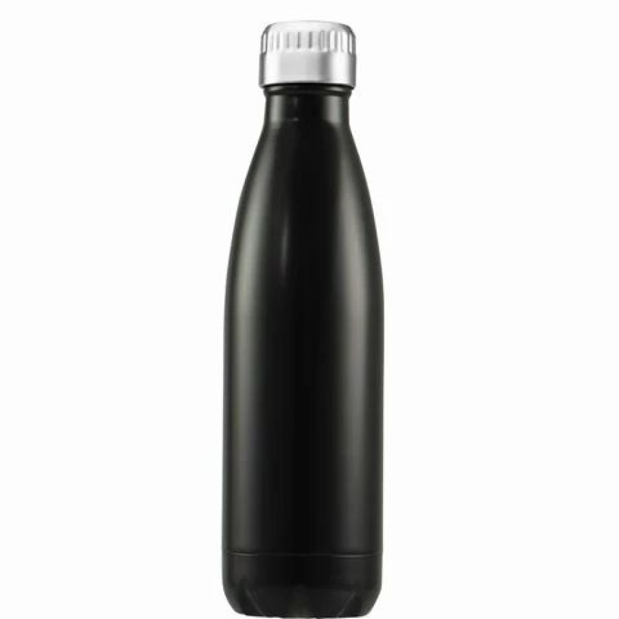 Drink Bottles * | Avanti Fluid Vacuum Bottle Matte Black 500Ml