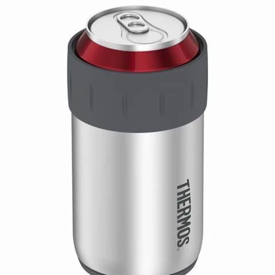 Lunch Boxes & Coolers * | Thermos Stainless Steel Beverage Can Insulator 355Ml