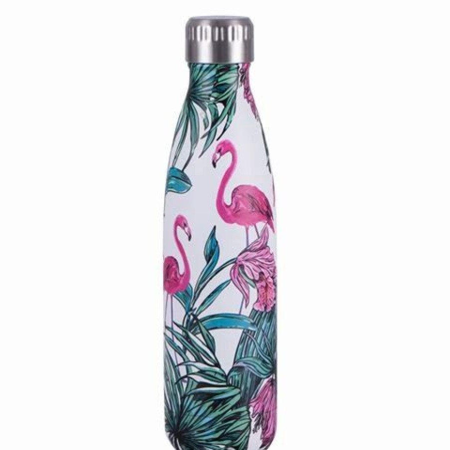 Drink Bottles * | Avanti Fluid Insulated Bottle Flamingo 500Ml