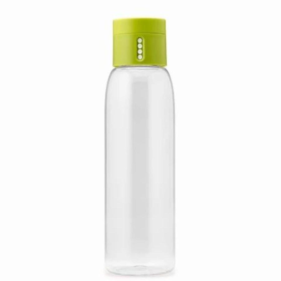 Drink Bottles * | Joseph Joseph Dot Water Bottle 600Ml Green