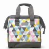 Lunch Boxes & Coolers * | Sachi Insulated Lunch Bag Triangle Mosaic Small