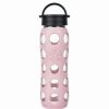 Drink Bottles * | Lifefactory Life Factory Classic Cap Drink Bottle Desert Rose 650Ml