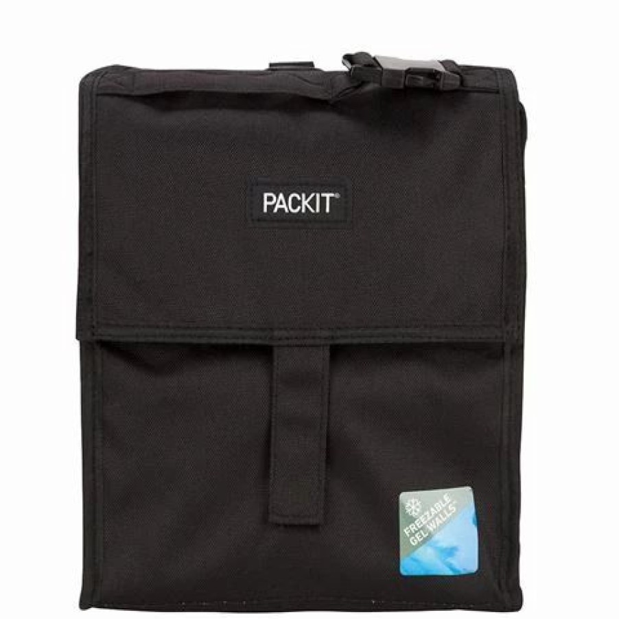 Lunch Boxes & Coolers * | Packit Lunch Bag Cooler Black